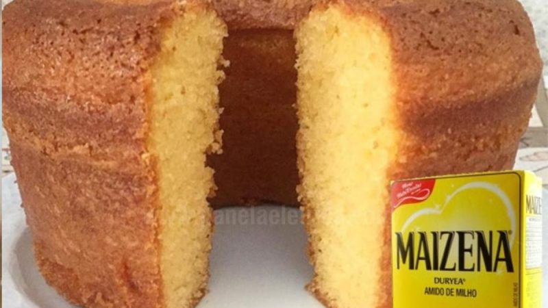 O Encanto do Bolo de Fubá com Maizena: Uma Mistura de Tradição e Leveza na Sua Cozinha!