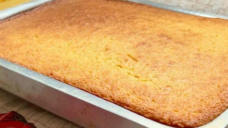 Delicioso e Versátil: Receita de Bolo sem Farinha de Trigo na Assadeira Grande