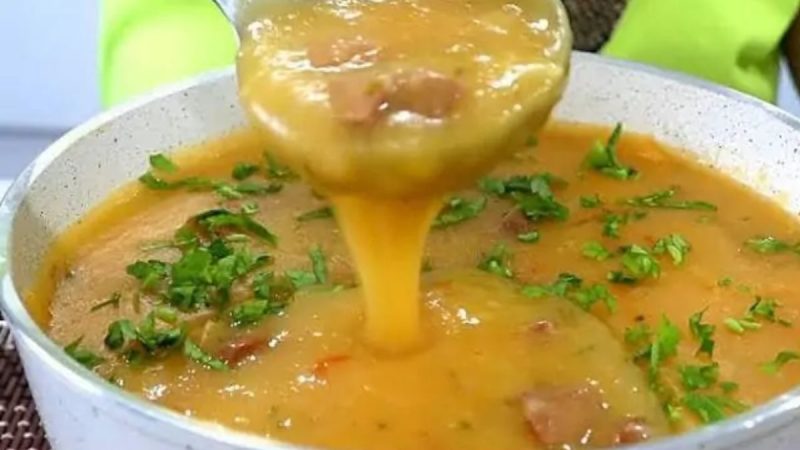 Caldo de Mandioca Cremoso: Uma Delícia para o Frio!