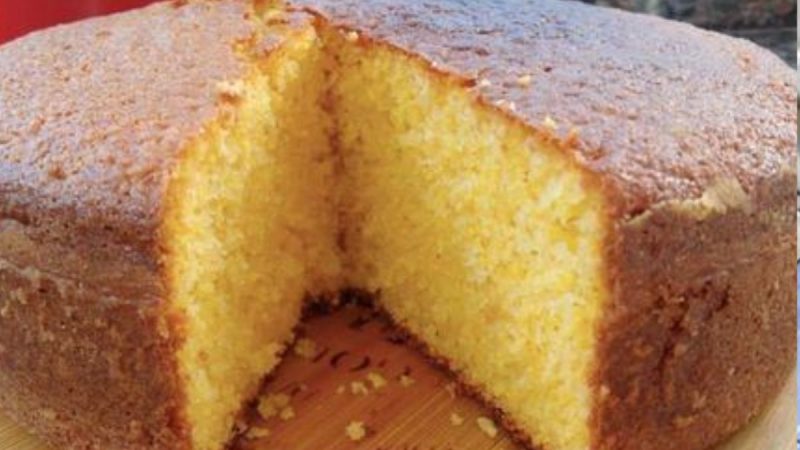 Delícia de São João: Bolo de Milho 5 Copos Cremoso