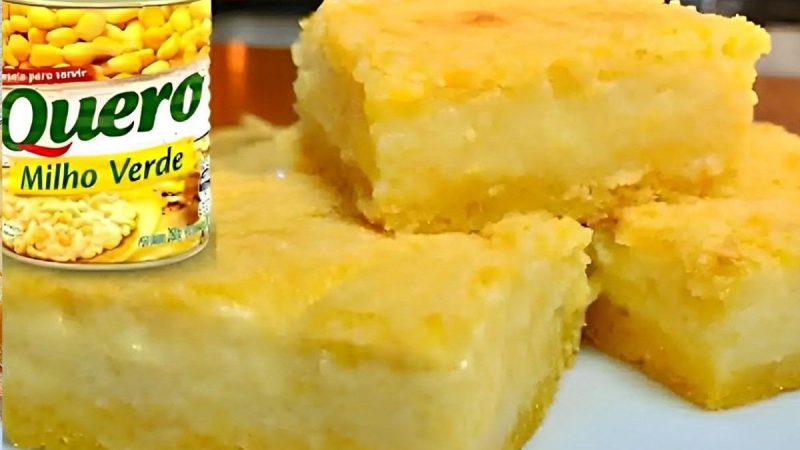 Bolo de Milho Cremoso: Facilidade e Sabor em uma Receita de Liquidificador