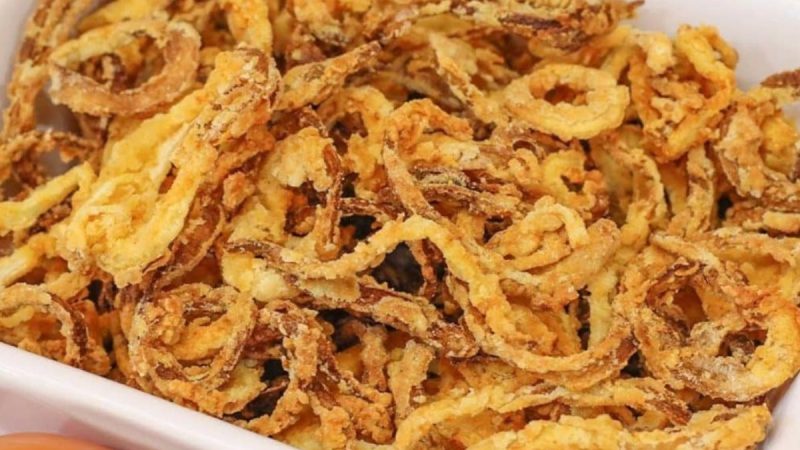 Cebola Crispy na Airfryer: Sequinha, Crocante e Muito Saborosa