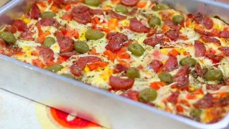 Pizza Caseira de Massa Mole Muito Saborosa Igual da Pizzaria: Depois Dessa Receita Nunca Mais Comprei Pizza