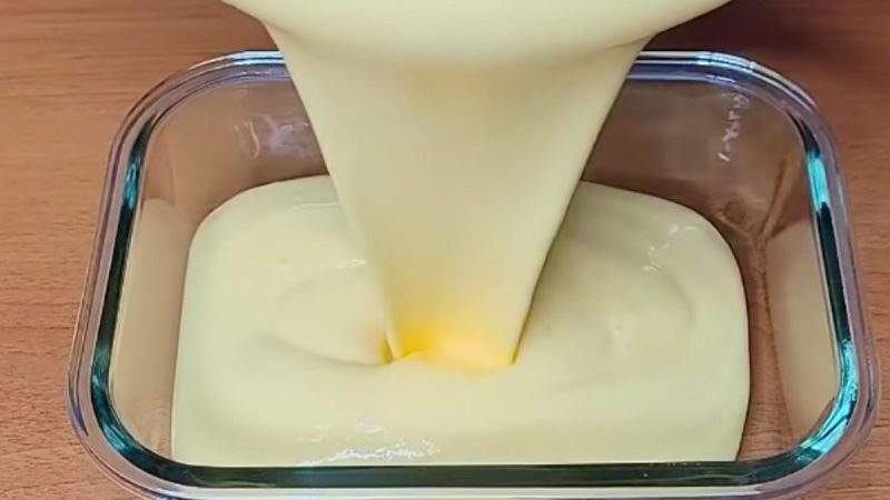 Sobremesa de 2 Ingredientes, para Domingo: É só Bater e Levar para Gelar