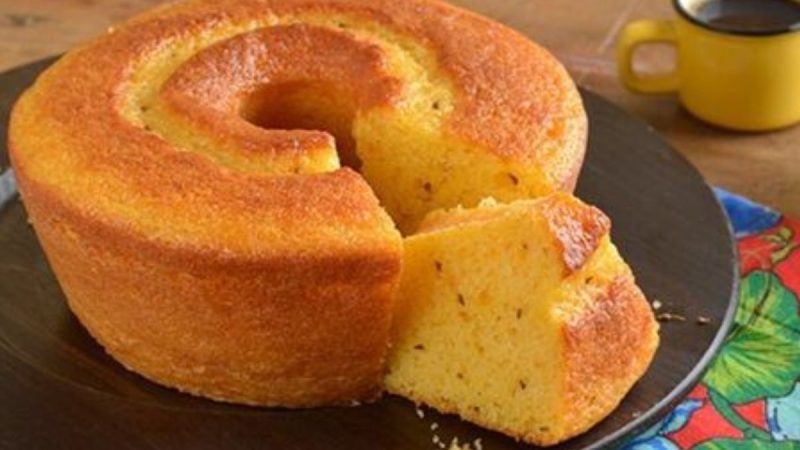 Bolo de Fubá com Erva-Doce: Uma Delícia Tradicional do Caderno de Receitas da Tia Zeni