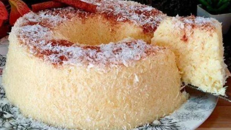 Bolo sem Forno Molhadinho: Delicioso e Sem Farinha