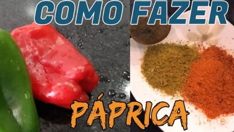 Como Fazer Páprica em Casa: Transforme Seu Pimentão em um Tempero Saboroso e Versátil