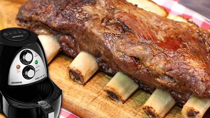 Costela na Airfryer: Fica Tão Macia que Chega a Soltar os Ossos! Uma Delícia Prática pra Fazer Ainda Hoje