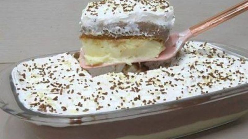 Receita de Pavê Marido Gelado de 3 Camadas: Uma Sobremesa Irresistível