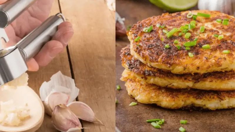 Panquecas de Alho com Queijo: Uma Delícia Irresistível