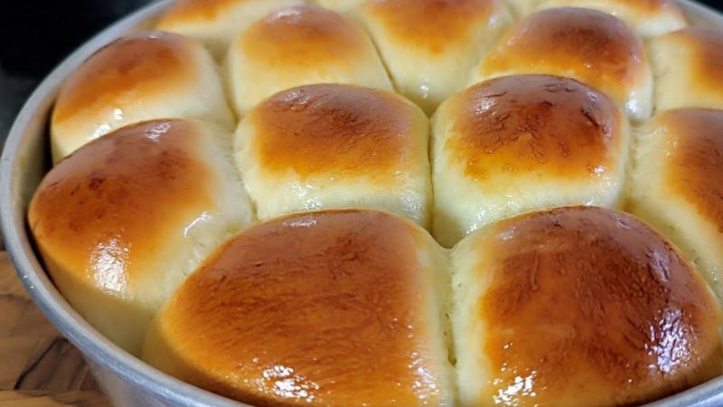 Pãozinho Caseiro de Leite: Fica Como Algodão!