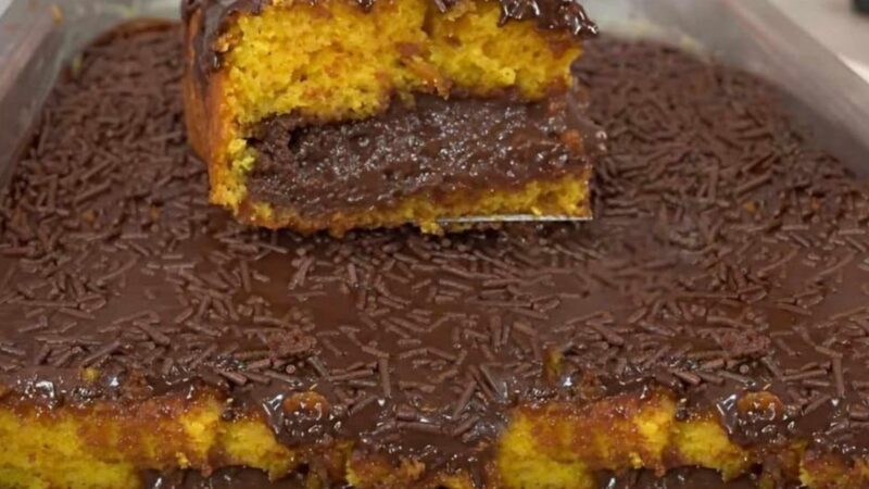 Bolo de Cenoura Recheado com Brigadeiro: A Sobremesa Perfeita para Qualquer Ocasião!