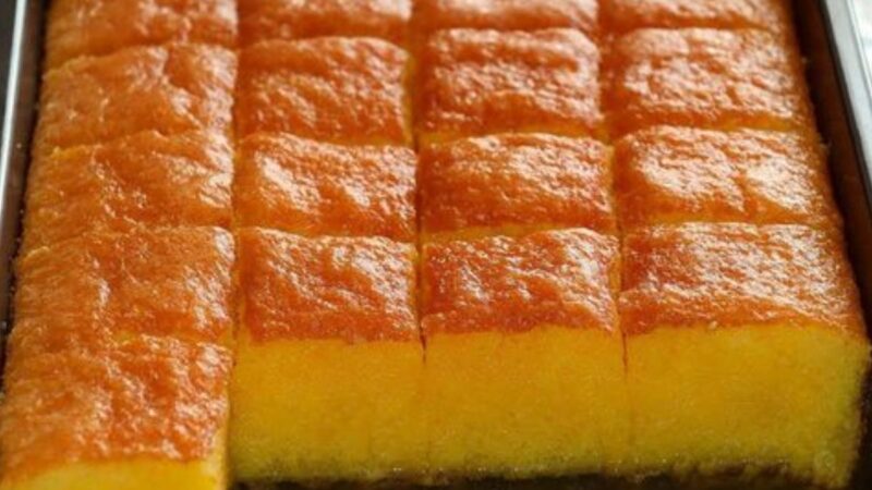 Bolo de Laranja SUPER Fofo: Fica Esponjoso de Tão Macio Esse Bolo!