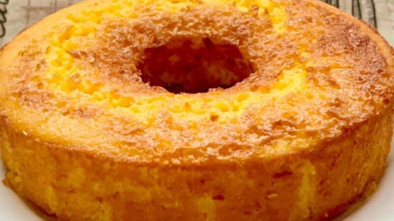 Bolo de Milho Sem Farinha e Sem Leite: A Receita Deliciosa e Saudável