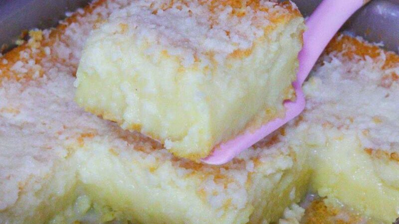 Bolo de Coco Sem Trigo Bem Molhadinho: Uma Delícia Saudável e Saborosa