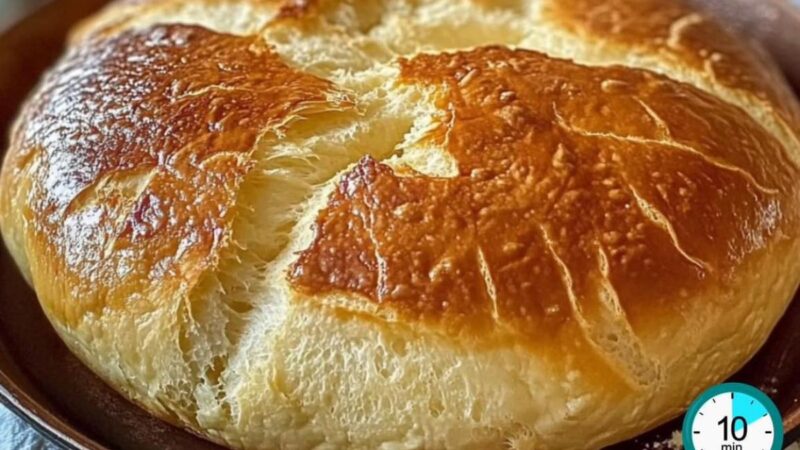 Pão de Maizena de 10 Minutos na Frigideira: Rápido, Fácil e Delicioso