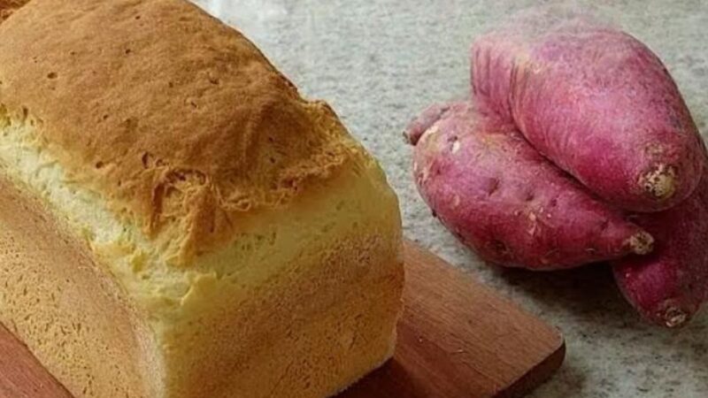 Pão de Batata-Doce Macio Sem Glúten e Sem Lactose: Sabor e Saúde em Cada Fatia!