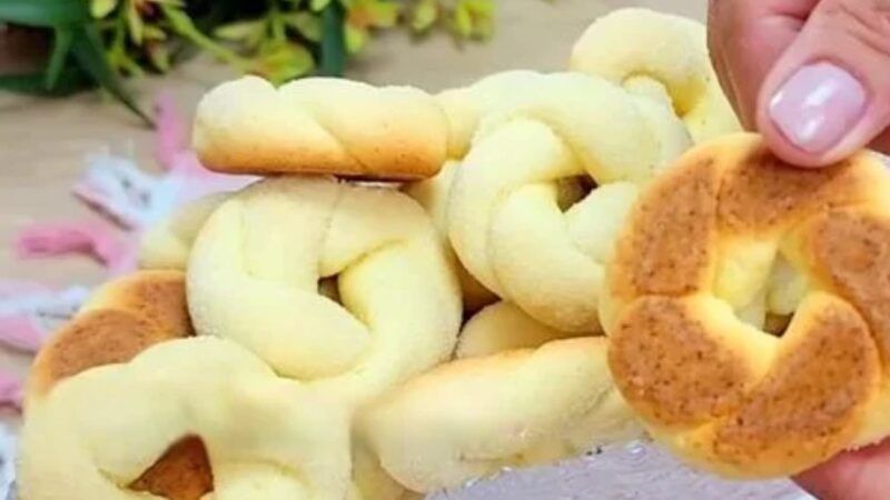 Rosquinha Simples Perfeita pra Hora do Café: Receita da Minha Querida Vovó