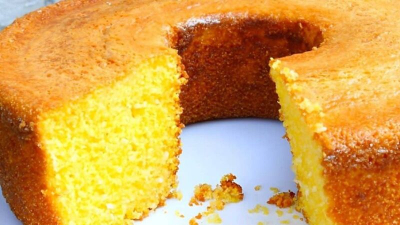 Sabor de Fazenda: O Bolo de Milho Sem Trigo que Faz Sucesso em Qualquer Ocasião!