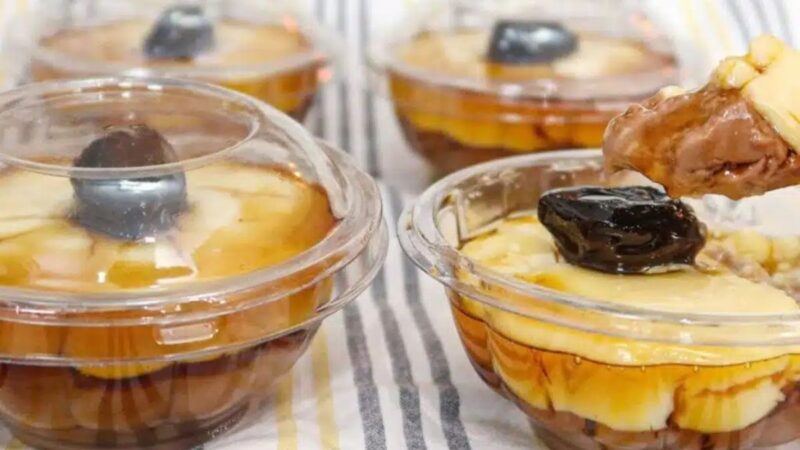 O Doce Natalino Que Rende Bastante e Vai Fazer Sucesso na Ceia! Experimente o Creme no Pote!