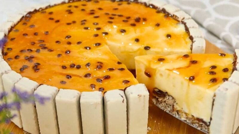 A Sobremesa Mais Refrescante e Cremosa Que Você Vai Provar: Sem Forno e Super Fácil!”