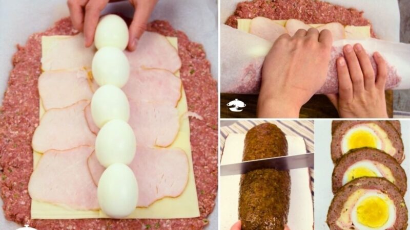 Rocambole de Carne Moída com Ovo: A Receita Prática que Você Vai Adorar!