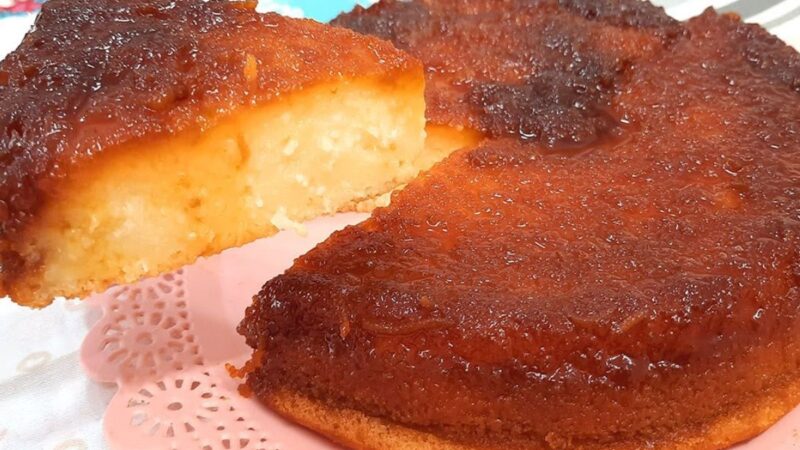 Bolo Delícia de Mandioca Caramelizado: Uma Receita Surpreendente e Fácil de Fazer!
