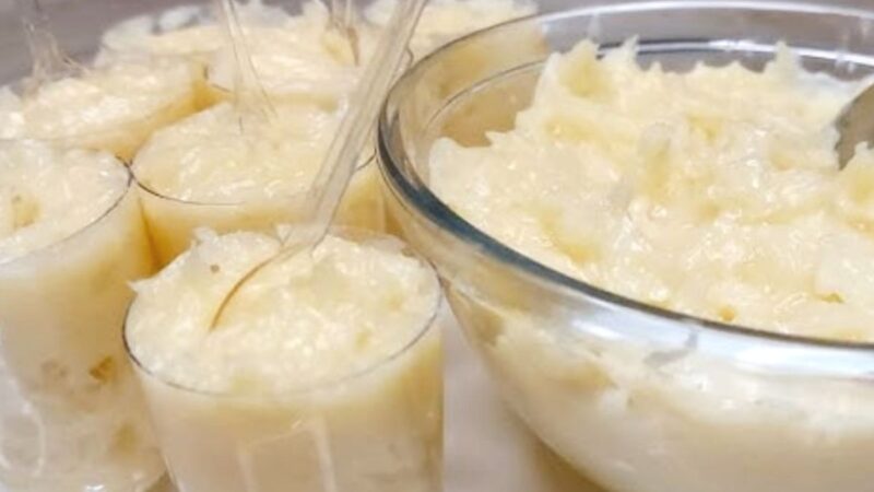 Cocada Gelada de Leite Condensado Muito Cremosa e Deliciosa: Faça Hoje Mesmo!