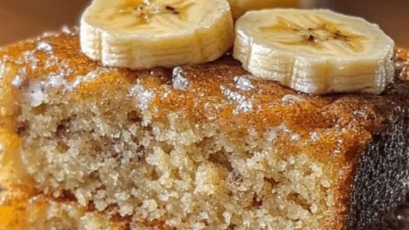 Bolo Simples de Banana de Liquidificador: Receita Rápida e Irresistível!