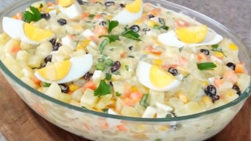 A Salada de Maionese Perfeita: Receita Especial que Faz Sucesso Sempre