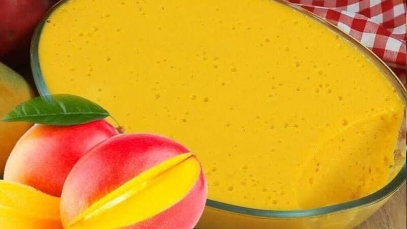 Mousse de Manga com a Fruta: Delicioso, Fácil e Refrescante!