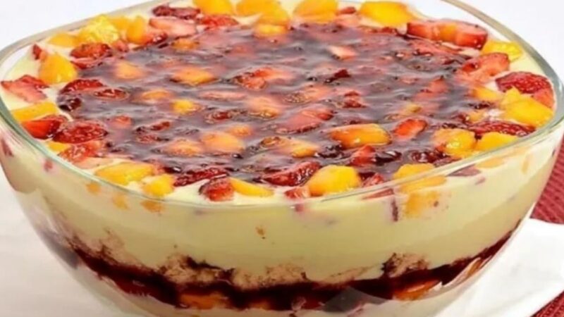 Pavê Especial de Frutas: Uma Receita Incrível para Encantar a Todos