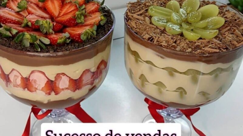 Taça da Felicidade: A Sobremesa de Ano Novo Fácil e Deliciosa
