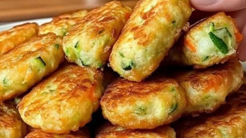 Bolinho de Abobrinha, Cenoura e Batata na Airfryer: Uma Delícia Crocante e Saudável!