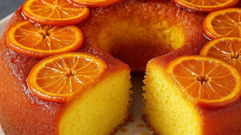 Bolo de Laranja Caramelizado: Uma Receita Simples, Deliciosa e Que Encanta Qualquer Paladar!