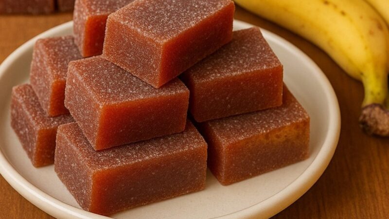 Bananada Caseira em Quadradinhos: O Doce Tradicional Que Encanta Gerações