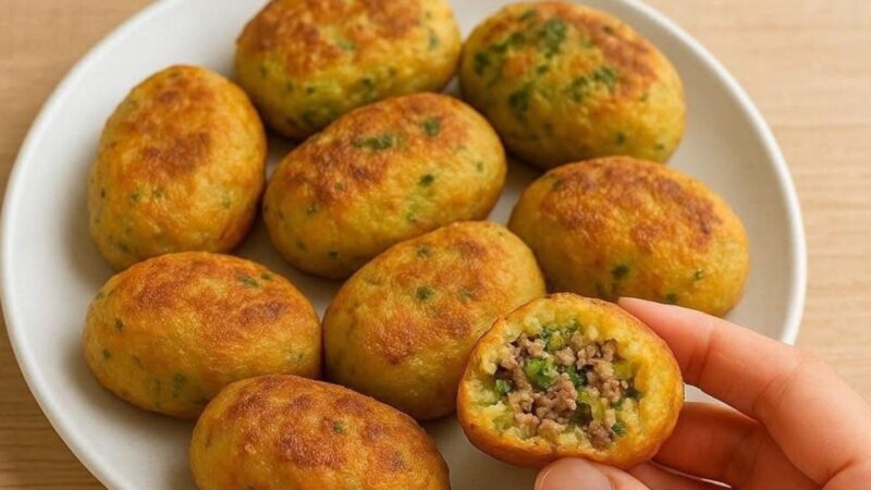 Bolinhos de Mandioca com Carne Moída e Brócolis: Delícia Saudável e Perfeita para Vender!