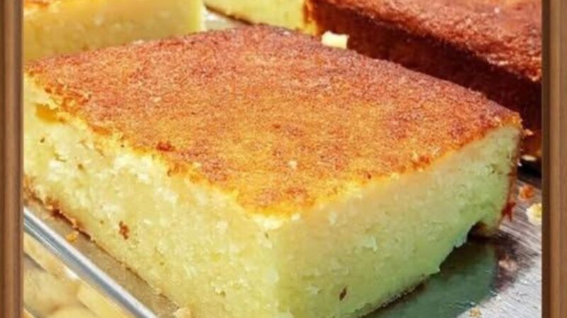 O Bolo de Mandioca Cremoso Que Derrete na Boca: A Receita Mais Pedida do Mês