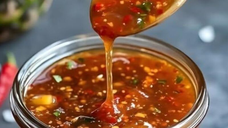 Molho Agridoce Chinês: Sabor Oriental Que Transforma Qualquer Receita
