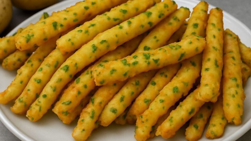 Palitos Crocantes de Batata ao Forno (Sem Fritura!): Uma Delícia Prática e Saudável