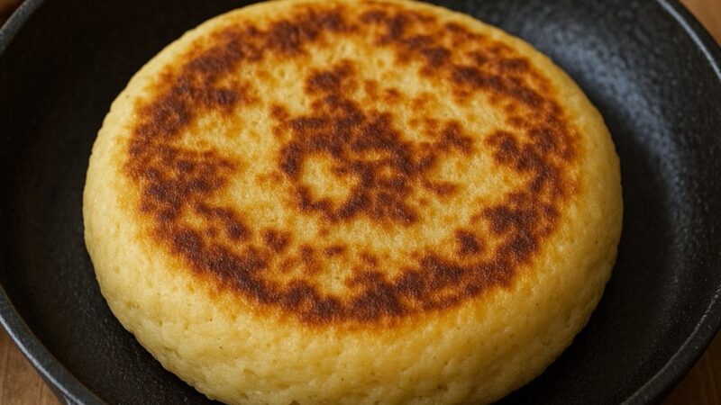 Pão de Frigideira SEM TRIGO e SEM LEITE! Uma Maravilha que Você Vai Amar Fazer