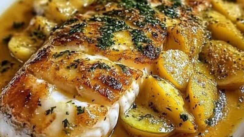 Peixe na Manteiga de Ervas com Limão: Sabor Inesquecível e Fácil de Fazer