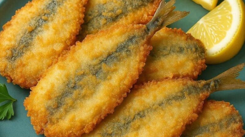 Sardinha Frita Crocante: Uma Receita Simples, Deliciosa e Irresistível!