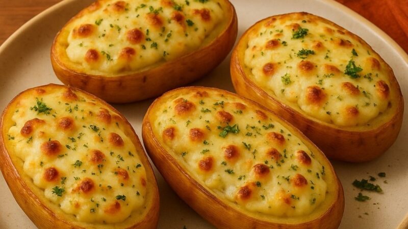 Batata Recheada ao Forno: Uma Receita Irresistível