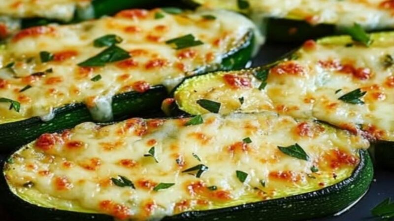 Filetes de Abobrinha com Alho e Queijo: Receita Fácil, Saborosa e Irresistível