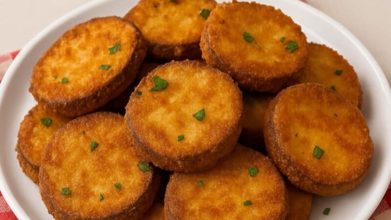 O segredo da berinjela à milanesa é esse, depois que aprendi, eu só faço assim