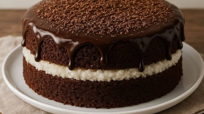 Bolo Prestígio Tradicional – Um Clássico de Sabor Irresistível