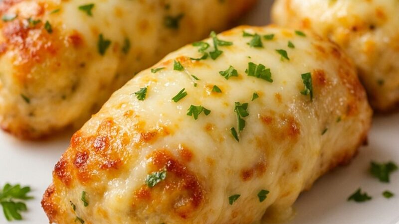 Bolo de Carne de Frango com Alho e Parmesão: uma receita irresistível