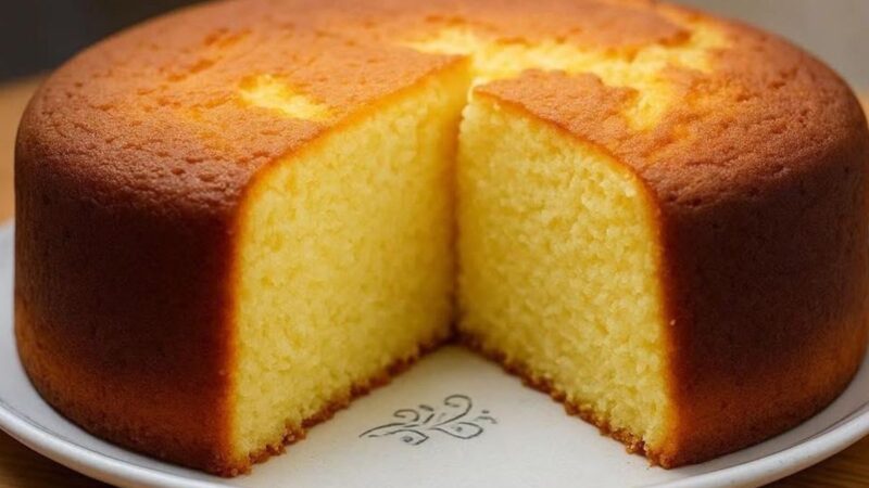 Bolo de Limão Fofinho e Saboroso – Receita Completa, Saudável e Lucrativa