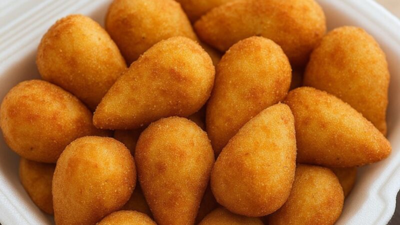 Receita de Coxinha Deliciosa: Massa de Batata Super Macia e Saborosa